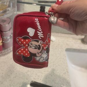Disney Minnie Mouse Red Kids Accessory Bag
